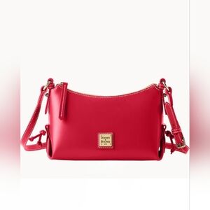 Dooney & Bourke Penrose Hobo Crossbody 22 in TOMATO - NWT